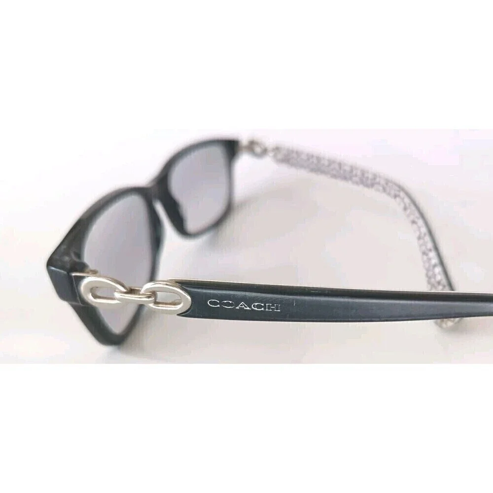 Coach HC6052 Fannie (5214) Black/ White Acetate Full Rim Eyeglasses Glasses